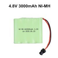 4.8V 3000mah rechargeable NI-MH battery For RC toys Tanks robots cars trains robots model accessory 4.8 V Ni-MH AA battery pack