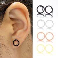 【YP】 Minimalist Hollow Small Round Earrings for Hiphop Earings Ear Studs Friend