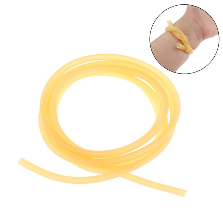 high-quality-2-5m-nature-latex-rubber-tourniquet-high-resilient-elastic-surgical-medical-tube-slingshot-catapult-for-health-care