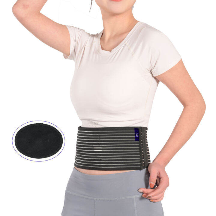 Umbilical Hernia Belt - Abdominal Support Binder with Compression Pad ...