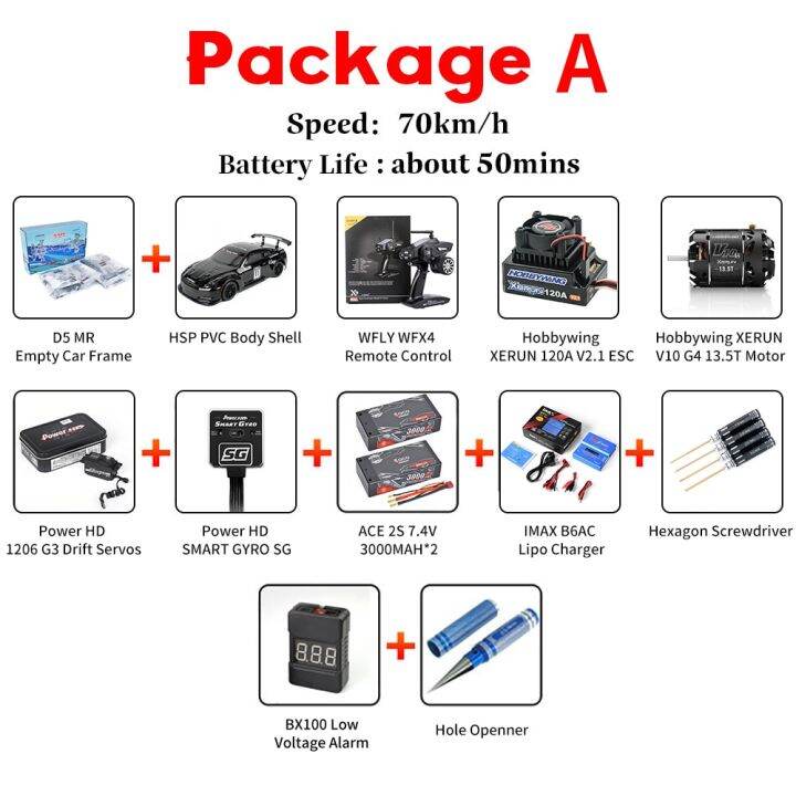 3RACING RC Drift Sakura D5 MR D5S KIT 1/10 Electric Remote Control Flat ...