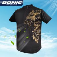 DONIC Table Tennis Clothes Sportswear Short Sleeve T-shirt Ping Pong Sport Jerseys 83218 Tops Men Women