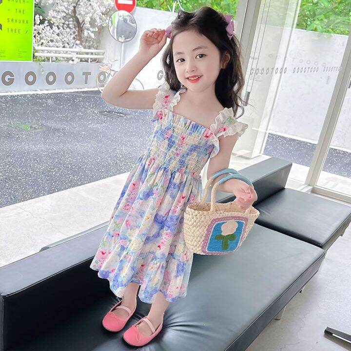 girls-beach-dress-floral-pattern-dress-for-girl-summer-children-dress-casual-style-costumes-for-girls-6-8-10-12-14