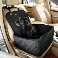 2 in 1Waterproof Oxford Carriers Dog Car Seat Cover Folding Hammock Mat Carrying for Dogs Cats Transportin Safety Belt Cushi