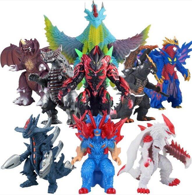 Recast Mainan Monster Ultraman Orb R/B Ultra Kaiju Gomora Maga Orochi ...