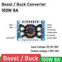 100W DC-DC Boost Buck Converter CC CV 5-30V To 1.25-30V 8A 5V 12V 15V 19V 24V adjust Voltage Regulator Step up down POWER Modul Electrical Circuitry