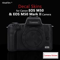 M50กล้องพรีเมี่ยมสติ๊กเกอร์ติดบนตัวเครื่องสำหรับ Canon EOS M50 M50II /Eos M50 Mark II กล้องป้องกันรอยขีดข่วนฝาครอบป้องกันสติกเกอร์ห่อ