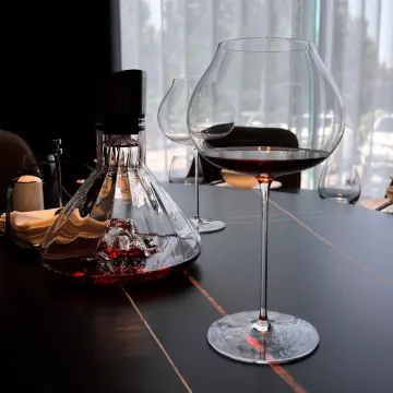 Creative 550-650Ml Convex Bottom Handmade Red Wine Glass Ultra