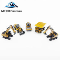 MFQQ Huina 1:60โมเดลเครื่องประดับวิศวกรรมยานยนต์เครื่องขุดจำลองของเล่นไม้สำหรับของขวัญวันเกิดเด็กผู้ชาย