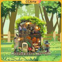 บ้านตุ๊กตา CCArte พร้อมเฟอร์นิเจอร์แบบวิลล่าย้อนยุคสำหรับเด็กหัดเดิน