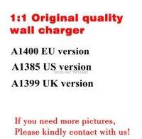 A1400คุณภาพ AAAA 100ชิ้น/ล็อตอะแดปเตอร์เครื่องชาร์จติดผนังไฟกระแสสลับ USB ปลั๊กอังกฤษอเมริกา EU สำหรับ Iphone 5 6 6S 7 8 PLUS พร้อมบรรจุภัณฑ์