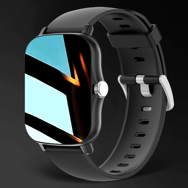 hot-2pc-สายรัดสมาร์ทนาฬิกาผู้หญิงผู้ชาย-smartwatch-dial-call-square-smart-นาฬิกาสำหรับ-android-ios-fitness-tracker-trosmart-ยี่ห้อ-y13