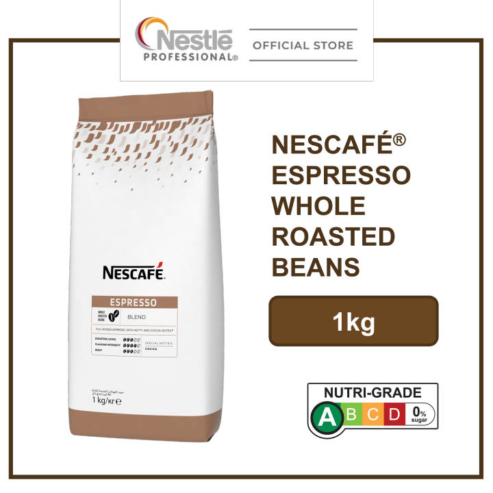NESCAFÉ® Espresso Whole Roasted Beans 1kg Lazada Singapore