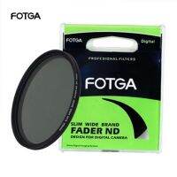 【SALE】 nasarwosi1974 FOTGA Fader ตัวกรองเลนส์ ND แบบปรับความเข้มแสงได้ ND2ถึง ND400 43/46/52/55/58/62/67/72/77/82/86มม. สำหรับ