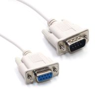 1Pcs Serial RS232 9-Pin ชายหญิงโดยตรง DB9 9-Pin PC Converter สายต่อ1.5M/3M