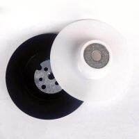 ✉ 1/2/5pcs 4 100mm Rubber Backing Pad M10 Thread for Fibre Sanding Disc Angle Grinder