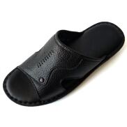 Dép Nam Da Bò, Dép Da Nam Da Bò Thật Cao Cấp HKT Shop DN515