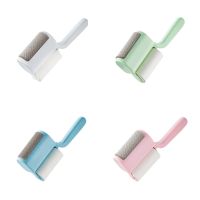 ▥✤♤ Hair Remover Multifunctional Deep Cleaning Soft Dense Bristles Handle Pet Hair Roller Cleaning Brush Home Lint Remover G2AB