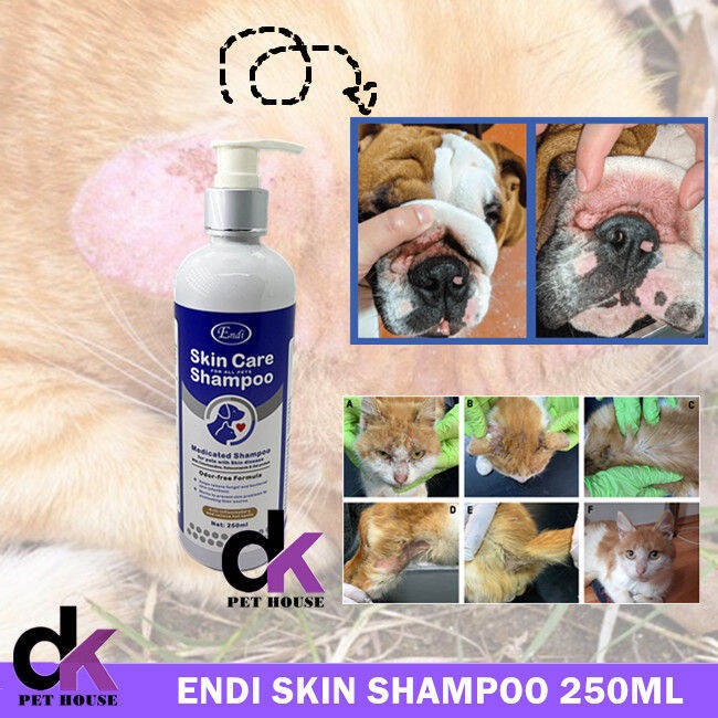 Endi Skin Care Medicated Shampoo (Dog & Cat) 250ML | Lazada