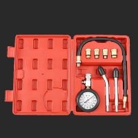 【cw】38pcs rol Engine Pressure Gauge Tester Kit Set Compression Leakage Diagnostic Compressometer Tool For Auto With Case 【hot】