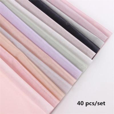 【YF】™❏  40pcs/set High-quality 50x70cm Tissue Paper Clothing Shirt Shoes Roll Wine Wrapping Papers