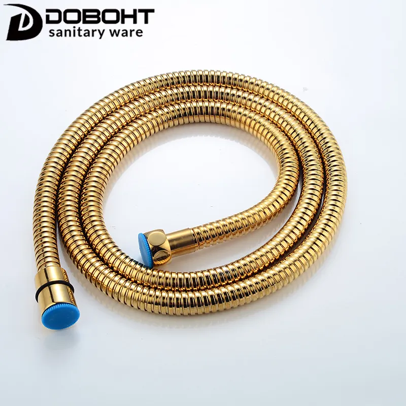 Doboht High Quality Explosion-Proof Tube 1.5M Long Flexible Stainless Steel Shower  Head Bathroom Water Hose Pipe (Gold) Fh001Cd | Lazada Ph