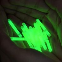 10-50PCS 2.2-4.5mm Fishing Float Light Stick Fluorescent Lightstick Fishing Accessories Fluorescent Lightstick Floating Lamp Accessories