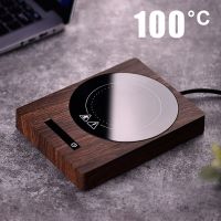 200W Cup Heater Mug Warmer 100°C Hot Tea Makers 5 Gear Warmer Coaster Electric Hot Plate Mini Induction Cooker Heating Pad 220V