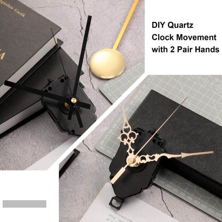 quartz-pendulum-clock-movement-diy-movement-kit-with-2-pairs-hands-pendulum-diy-mechanism-pendulum-movements-replace