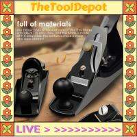 TheToolDepot เหล็กกล้าคาร์บอนขนาด90มม. สไตล์ยุโรปเครื่องไสไม้ด้วยมือเหล็กกล้าโลหะผสม T10ง่ายต่อการใช้งานแบบ Diy เครื่องมืองานไม้ช่างไม้