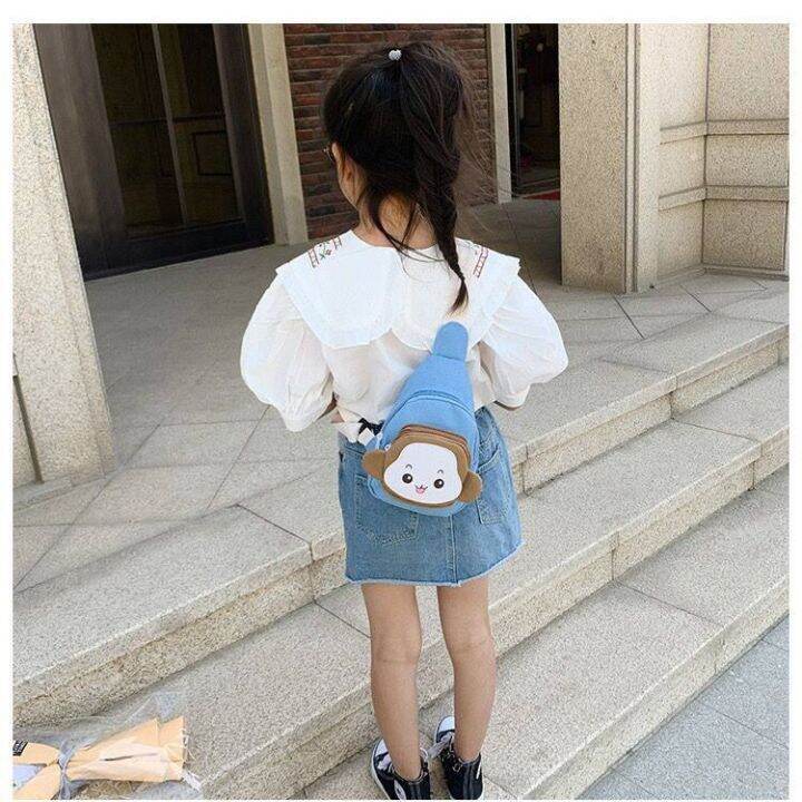 กระเป๋าคาดอกแพนกวินน้อยน่ารักcute-little-penguin-bag