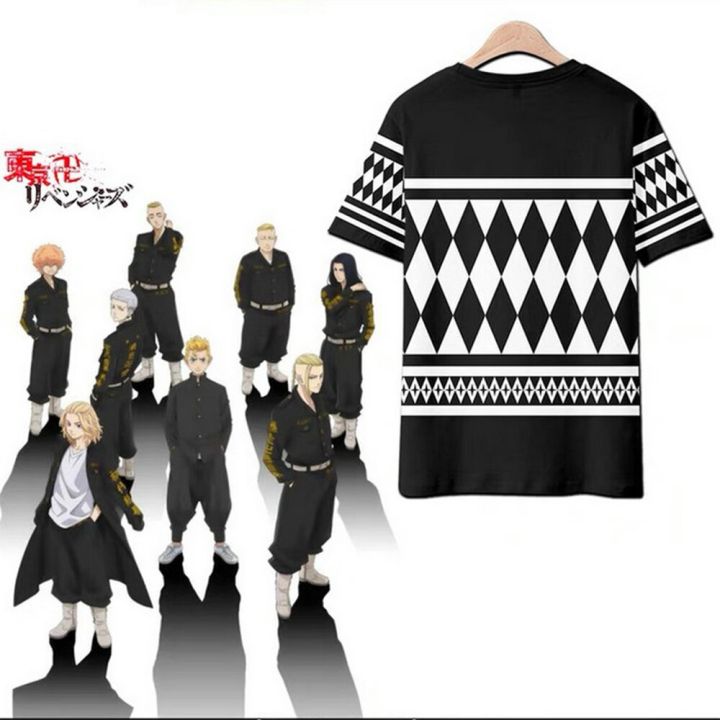2023-tokyo-avenger-anime-3d-printing-t-shirt-summer-fashion-round-neck-short-sleeve-popular-japanese-streetwear-tops