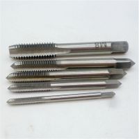 5PCS/Set HSS M3 M4 M5 M6 M8 Machine Straight Fluted Screw Thread Metric Plug Hand Tap Drill Set Hand Tools