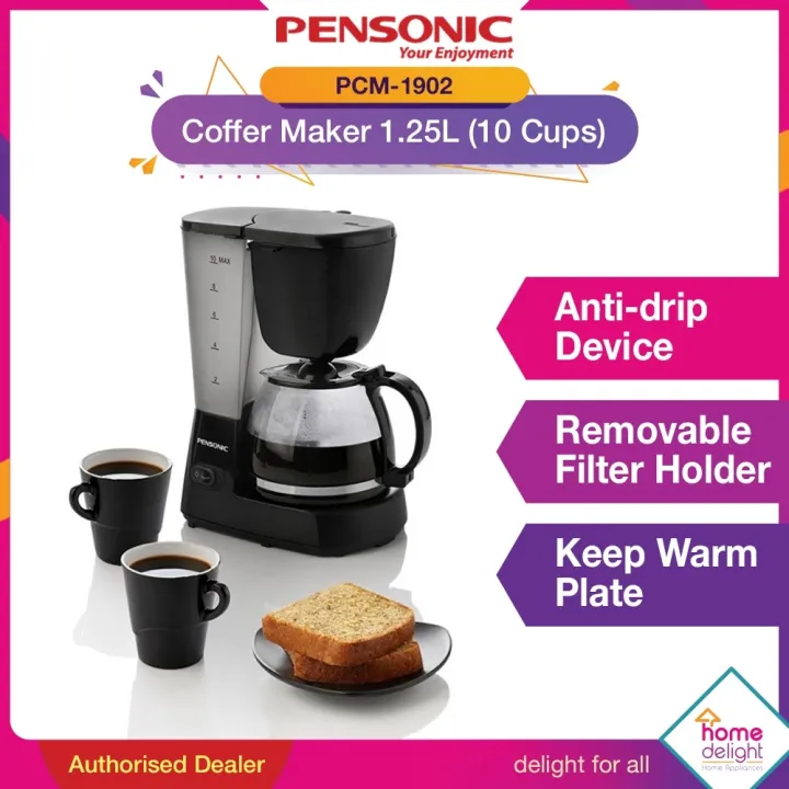 Pensonic Coffee Maker [ PCM1902 / PCM1902 ] Lazada