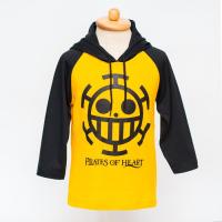 เสื้อฮู้ดเด็ก-แขนสามส่วน วันพีช One piece LAW 243-1