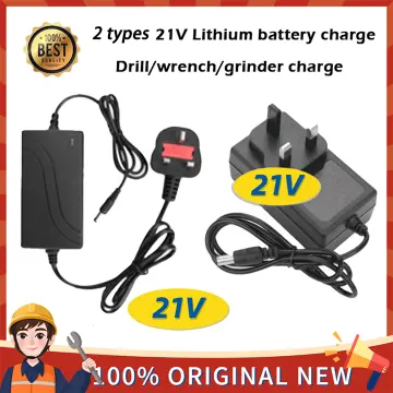 Charge drill battery discount with power supply