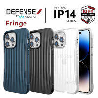 X-Doria Defense Fringe เคสกันกระแทก iPhone14 ผิวคลื่น โดดเด่น ทนทาน เคสกันกระแทกระดับ 3 เมตร iPhone14 ของแท้ 100% For iPhone14 14pro 14plus 14promax