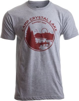 Men T Shirts 1980 Camp Crystal Lake Counselor Funny 80S Horror Movie Fan Humor Joke Tshirt Cotton Fabric