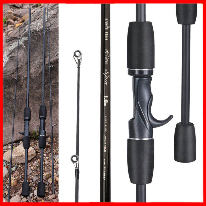 Joran Carbon Fiber Fishing Rods 1.6m2.1m Ultra Light Casting Spinning Cheap Fishing Rod RodsFor