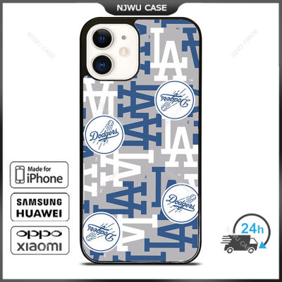La Dodgers Los Angeles Phone Case for iPhone 14 Pro Max / iPhone 13 Pro Max / iPhone 12 Pro Max / XS Max / Samsung Galaxy Note 10 Plus / S22 Ultra / S21 Plus Anti-fall Protective Case Cover