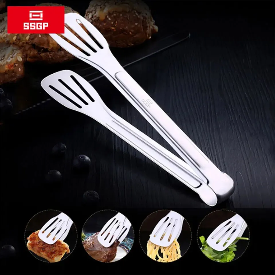 Food Tongs Bread Baking Tongs, Sandwich Baking Clip Kitchen Gadgets  Heat-Resistant Detachable Food Clamp Spatula Tongs Combo Cookware Cooking  Spoon With Tongs Buffet Party Catering Tongs Food Serving Tongs Salad Cake  Tongs