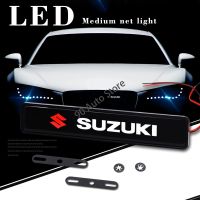 NEW Modified 3D Car Front Grille Emblem Badge Auto Hood LED Light for Suzuki Swift SX4 Alto Alivio Jimny Samurai Vitara Accessories ting