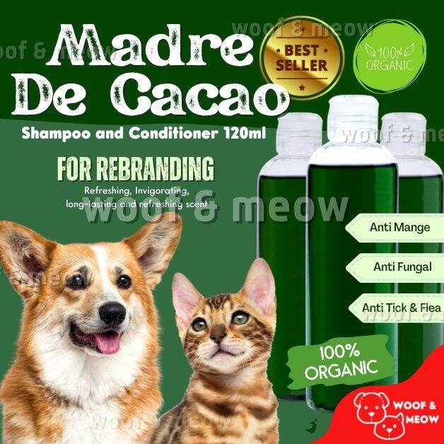 Madre de Cacao Shampoo & Conditioner with Guava Extracts 120ml Anti