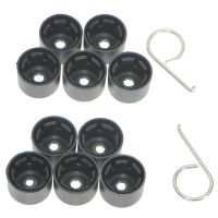 10Pcs Circular Car Bolt Caps Tools Wheel Lug Nut Cover For VW Passat CC Polo Golf Jetta Caddy Beetle EOS Tiguan 1K0 601 173 A Nails  Screws Fasteners