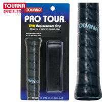 TOURNA PRO-TOUR  TM Grip -Black-1.5mm thick กริปไม้เทนนิส ไม้แบดมินตัน กอฟท์ (สีดำ)