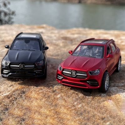 1/43 GLE X6 Off-road Diecast Alloy Cars Model Toys 2 Door Opend Pull Back High Simulation Vehicle Model For Children Collection