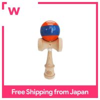 RANGS YOMEGA Sports Kendama Pro Orange Blue [พร้อมด้ายสำรอง]