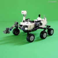 ? ของเล่นทางปัญญา MOC ใช้งานร่วมกับ LEGO Small Particle Blocks MOC-0271 Mars Science Laboratory Haoqi Rover