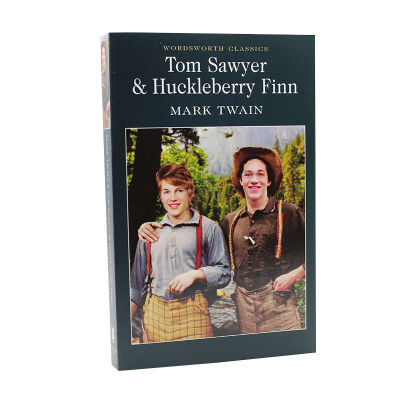 TheผจญภัยของTom SawyerภาษาอังกฤษOriginal Tom Sawyer &amp; Huckleberry FinnนวนิยายMark Twain Mark TwainวรรณกรรมอเมริกันMasterpieces .. ชุดเรียบง่ายสุดคลาสสิก