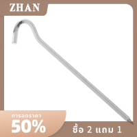 ZHAN หมุดเต็นท์10ชิ้น/เซ็ตหมุดอลูมิเนียมอัลลอยด์ตะปูตอกตะปู